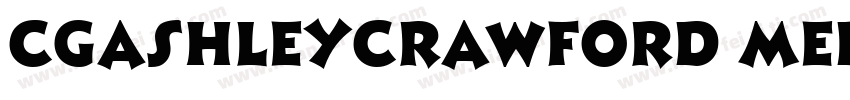 CgAshleyCrawford Medium字体转换
